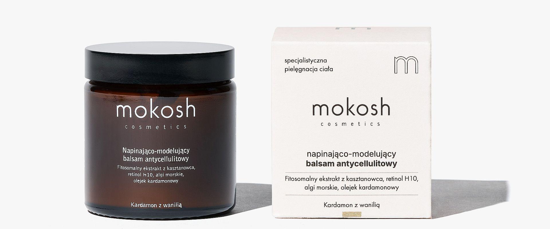 Mokosh Cosmetics: Napinająco-modelujący balsam antycellulitowy Kardamon z wanilią